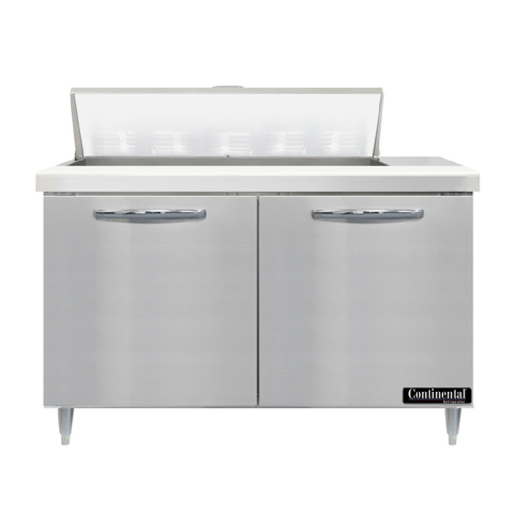 Continental Refrigerator D48N10 Designer Line Sandwich Unit 48"W Two-section
