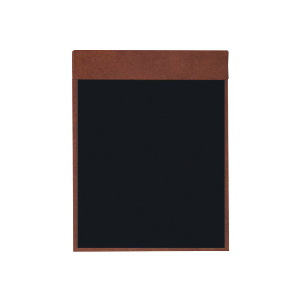 Risch MMB-LTH 8.5X11 Tuxedo Leather Bonded Leather Magnetic Menu Board (specify Color)