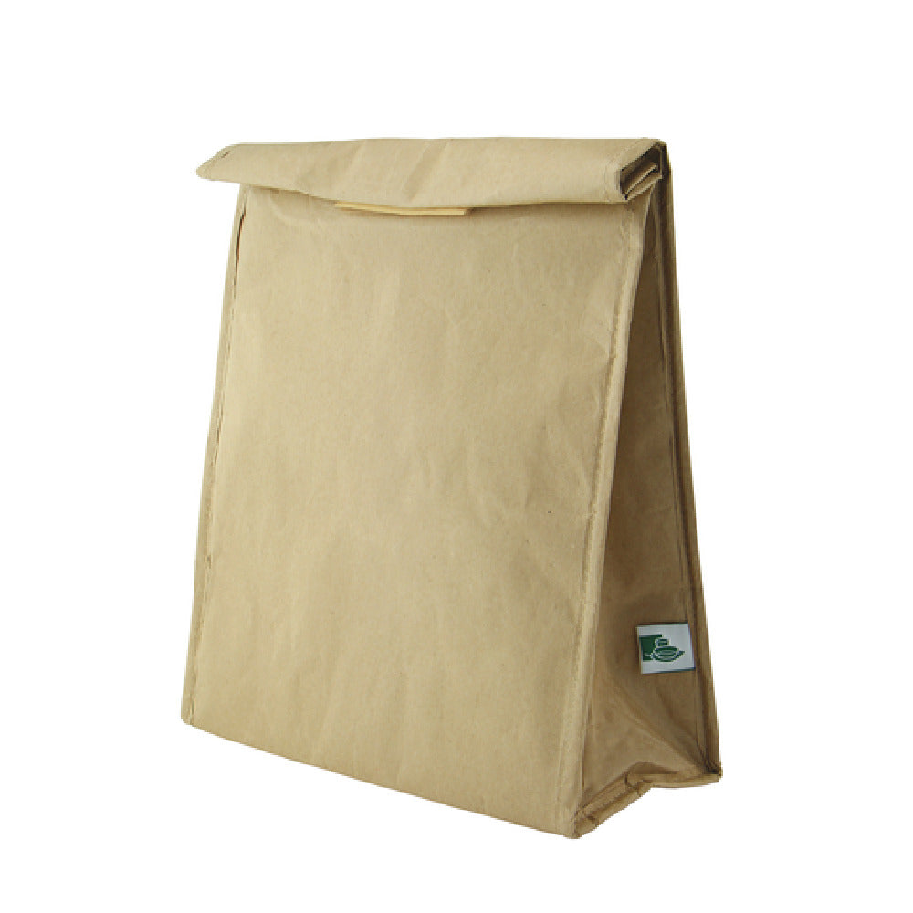 PacknWood 294REUPBG24 - Bag, Reusable Paper Insulated Meal Bag With Velcro Closing