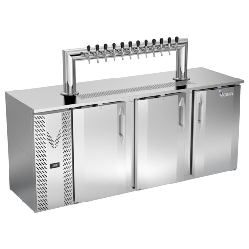 Victory VDDN78HC-S-12T - Direct Draw Dispenser 78"W X 26-1/8"D X 49-7/8"H, 21.686 Cu. Ft.