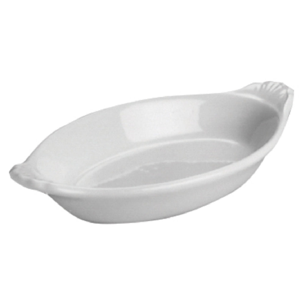 Steelite HL5210ABWA Rarebit Au Gratin 10 Oz. 9-1/4" X 5"