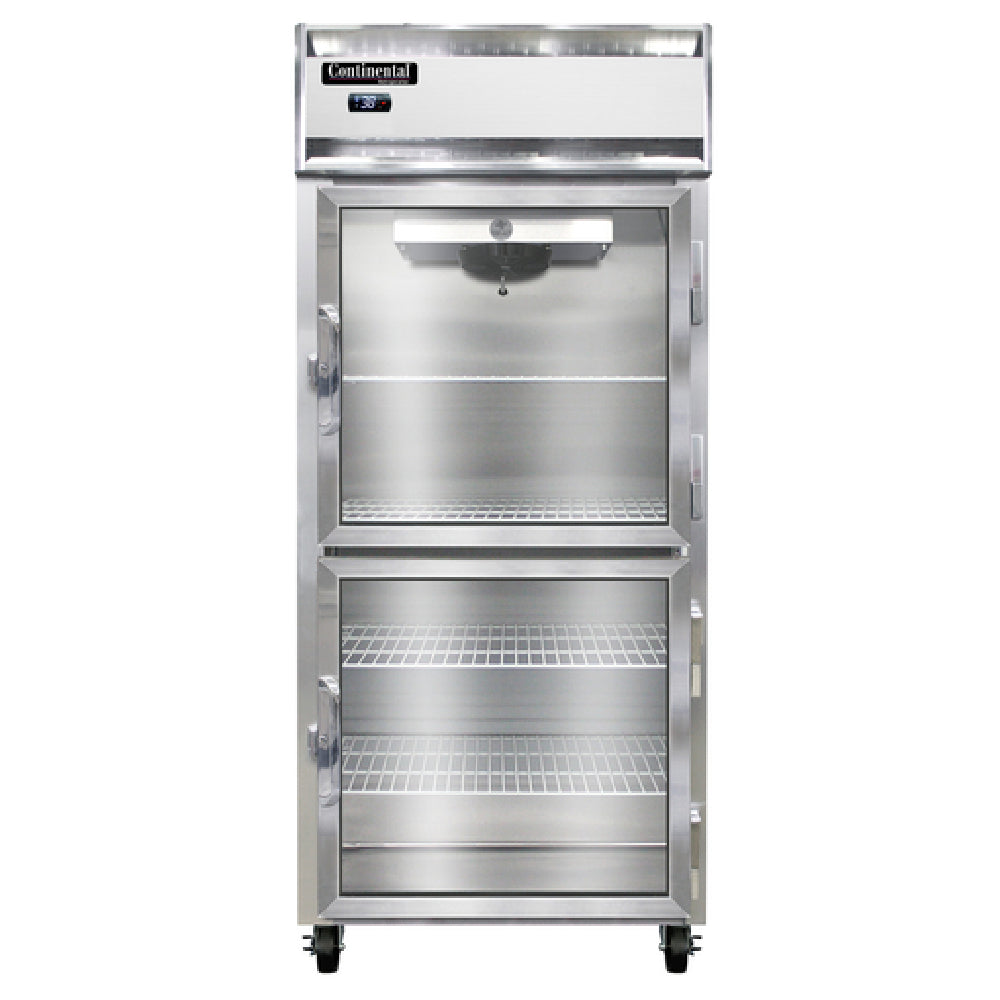 Continental Refrigerator 1RXNSAGDHD Extra-Wide Refrigerator Reach-in Display 36-1/4"W