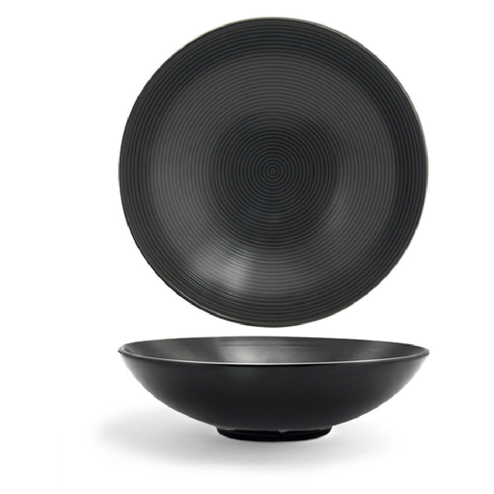 FOH DBO030BKP22 Spiral® Bowl 6 Cups (48 Oz.) 10" Dia. X 3"