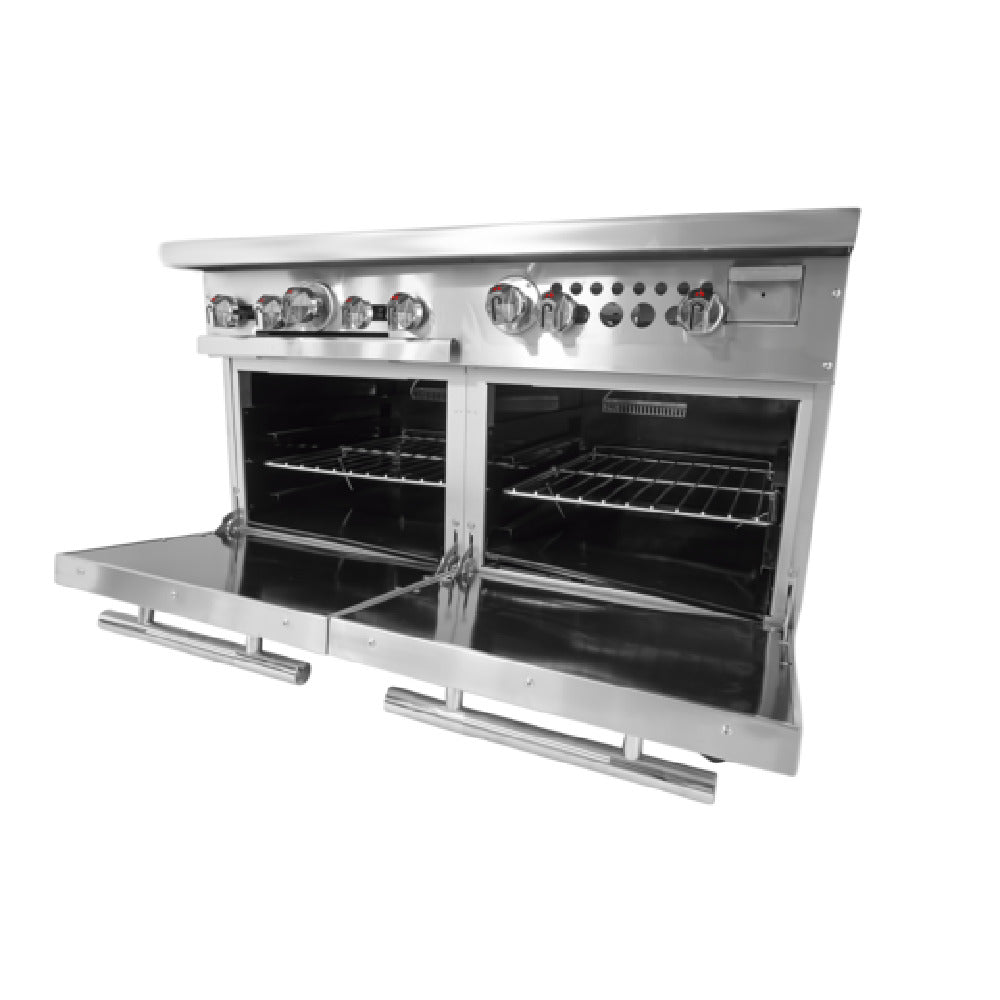 Connerton Cooking CN60-4-36G_NAT Restaurant Range Gas 60"W