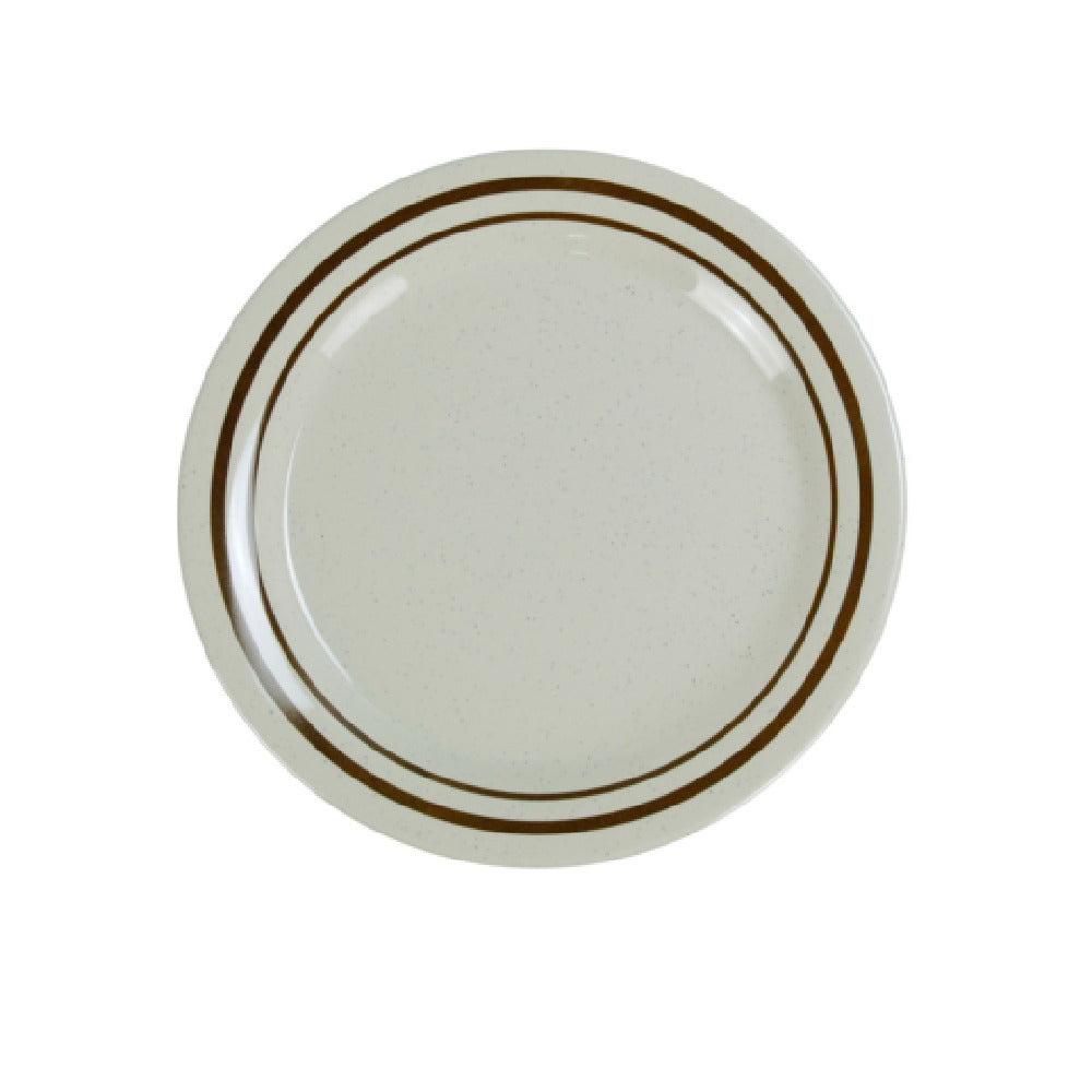 Yanco SS-110 Sesame Dinner Plate 10" Dia. Round