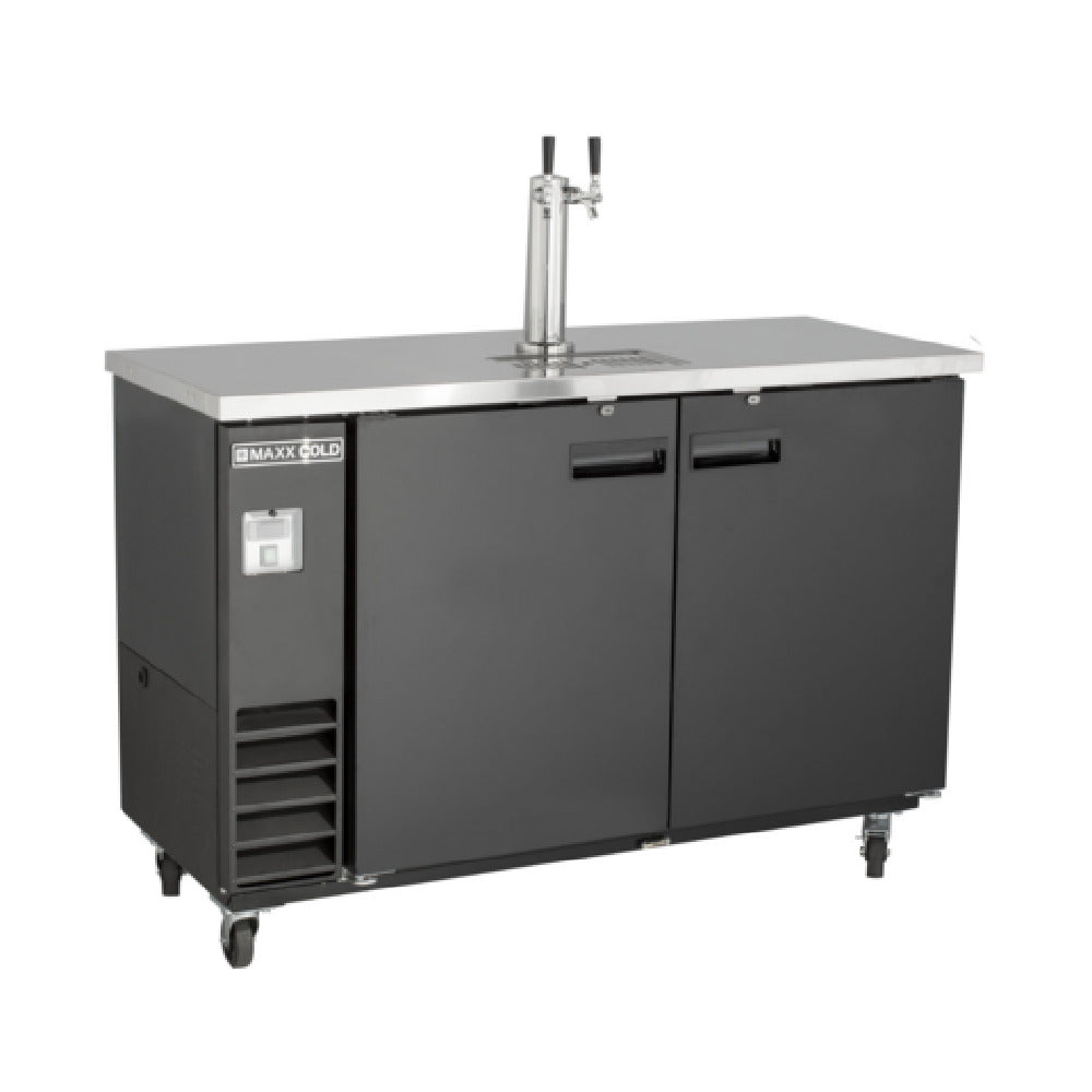 Maxximum MXBD60-1BHC Maxx Cold X-Series Keg Cooler With Single Tower Two-section