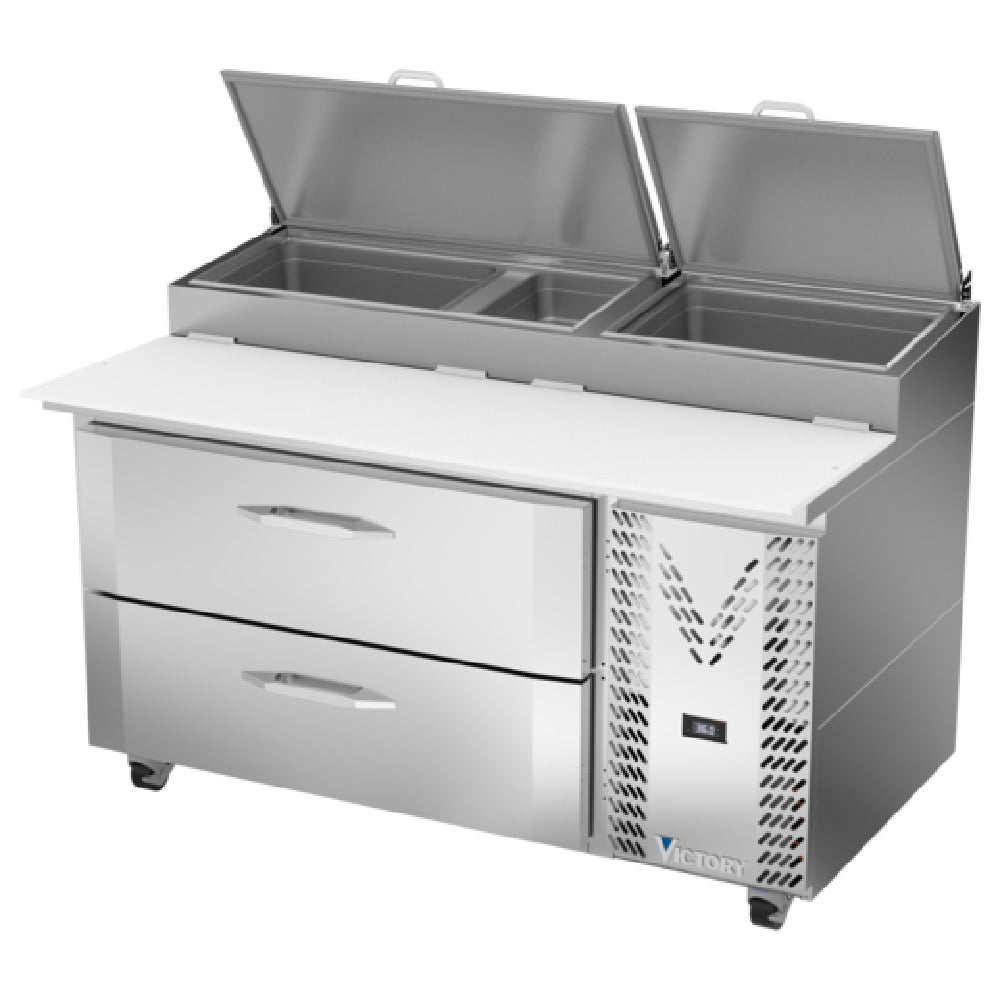 Victory VPPD60HC-2 - Pizza Prep Table, Powered By V-Core™, One-section