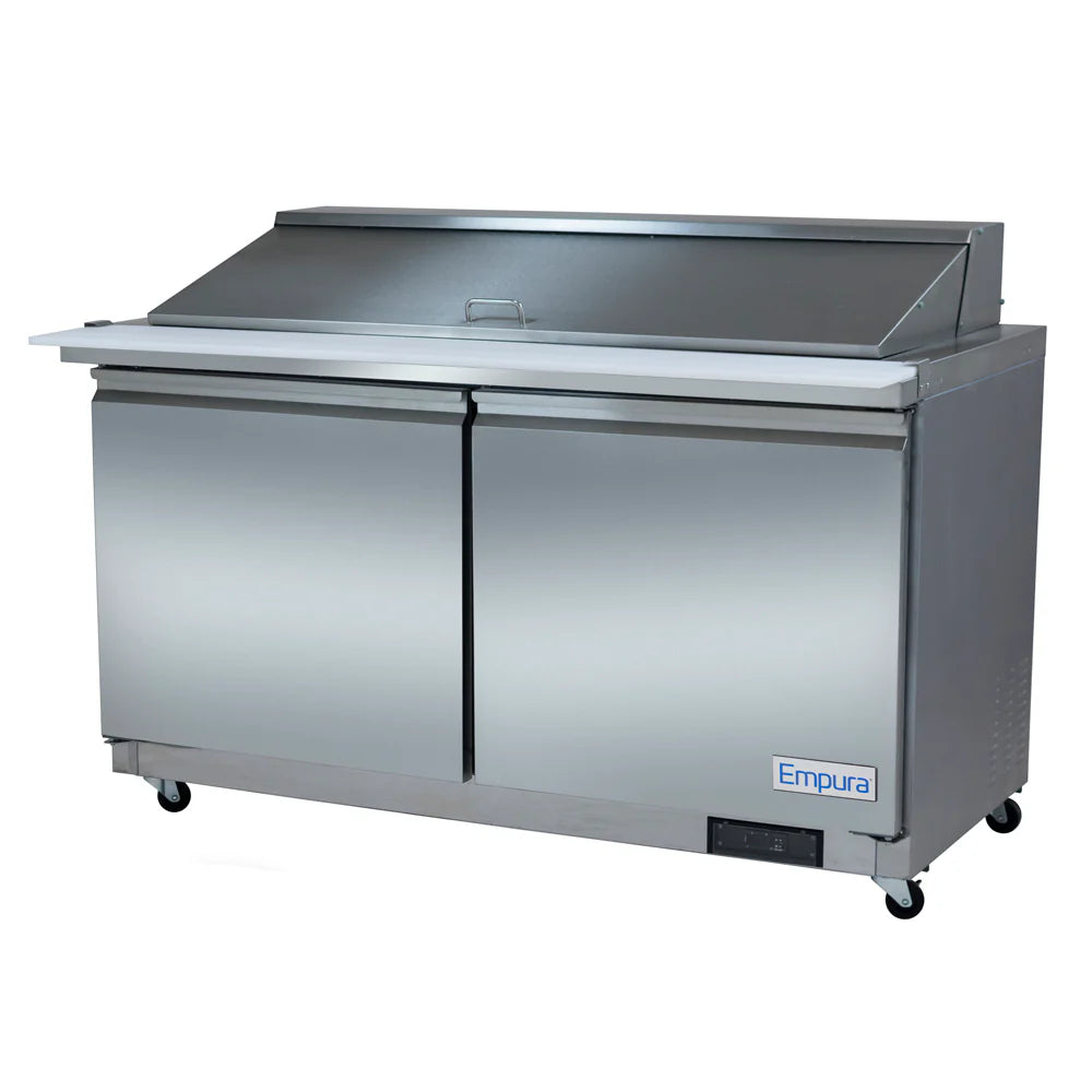 Empura Refrigeration E-KSP60M Refrigerated Sandwich/Salad Mega Top Prep Table 61.2"W X 34.5"D X 43.2"H