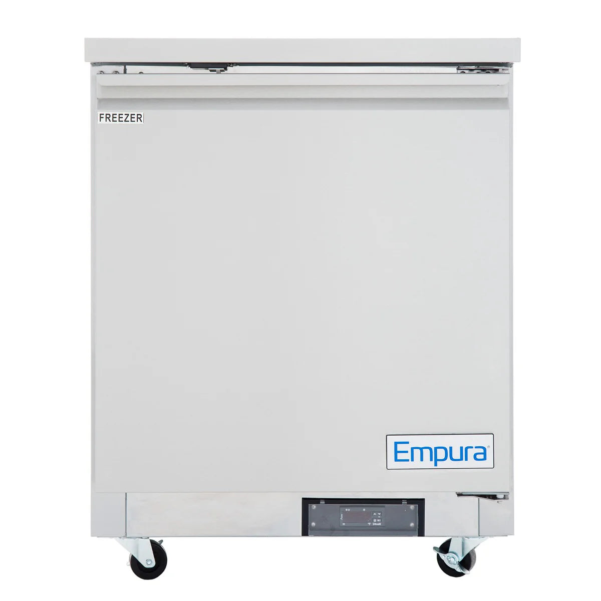Empura Refrigeration E-KUC27F Undercounter Reach-In Freezer 27.8"W X 29.9"D X 35.5"H 5.4 Cu. Ft. Capacity