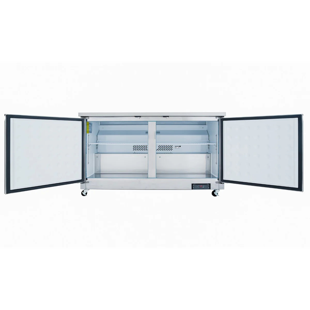 Empura Refrigeration E-KUC60F Undercounter Reach-In Freezer 61.2"W X 29.9"D X 35.5"H 13.2 Cu. Ft. Capacity
