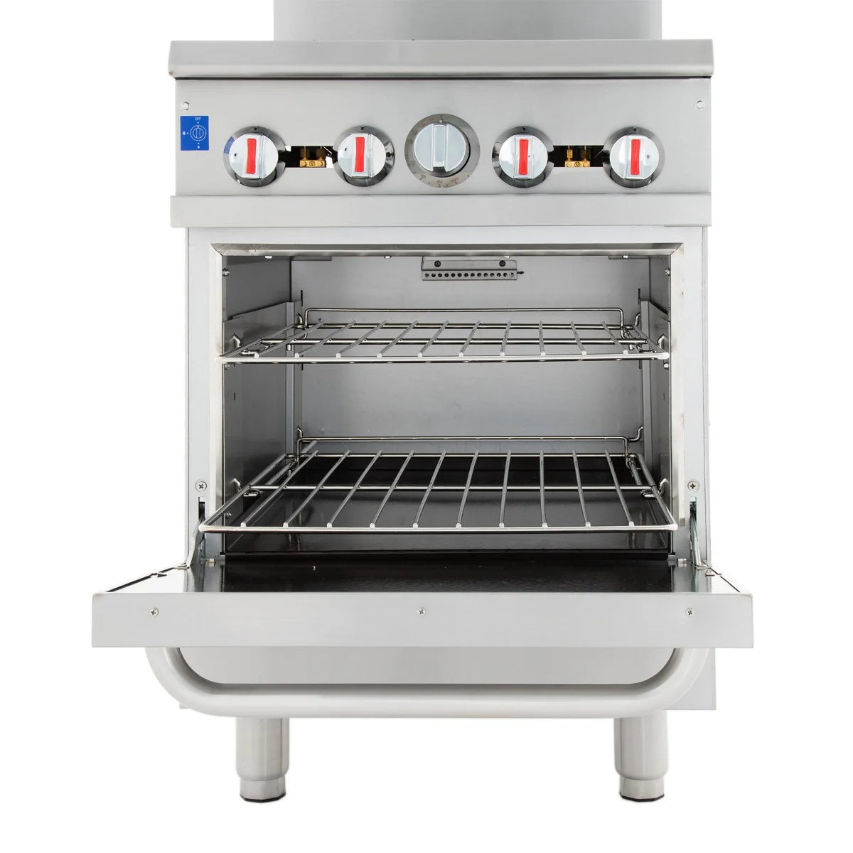 Empura Equipment EGR-24_LP Single Base Gas Range Liquid Propane 24"W X 32-5/8"D X 60-1/8"H