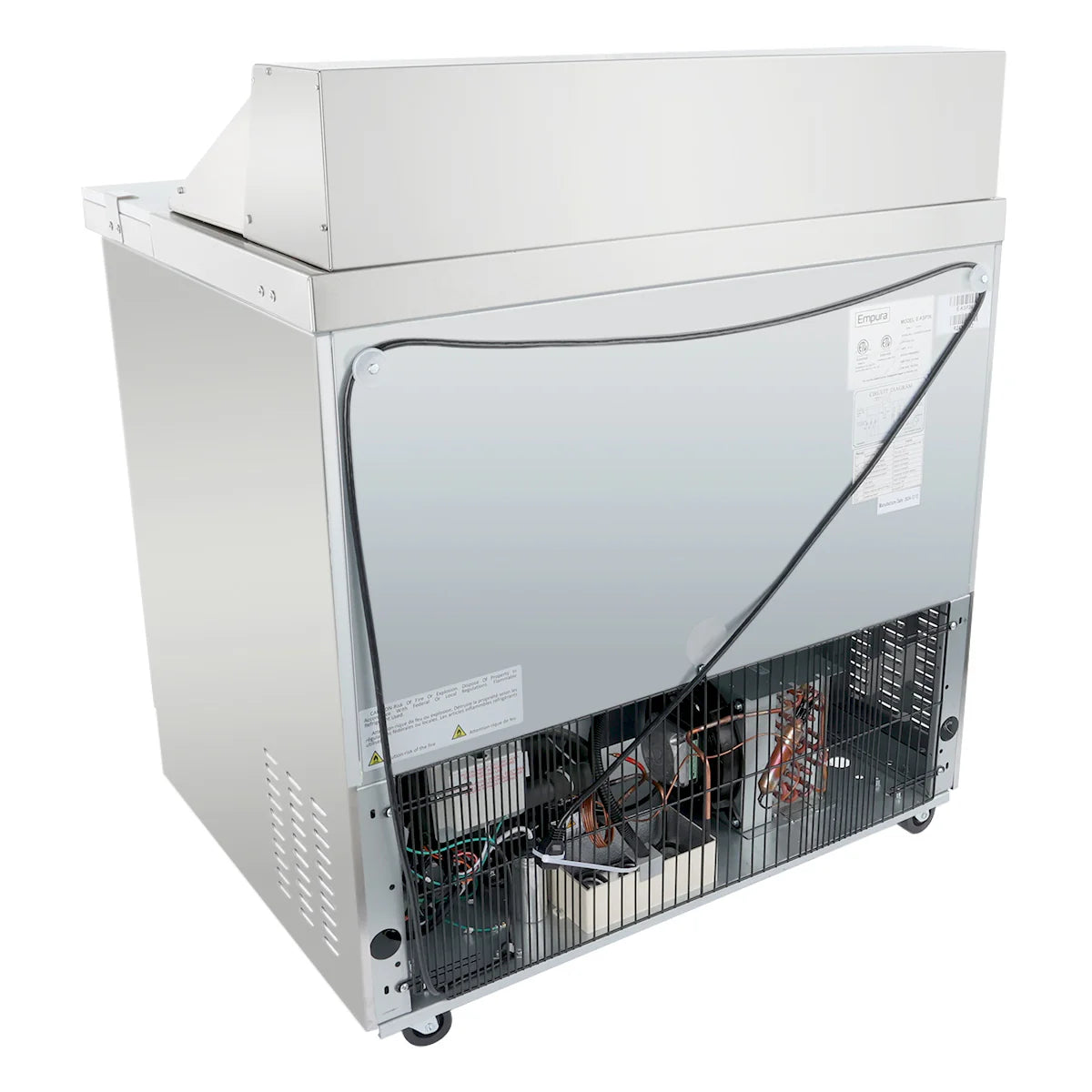 Empura Refrigeration E-KSP36 Refrigerated Sandwich/Salad Prep Table 36.4"W X 29.9"D X 43.2"H