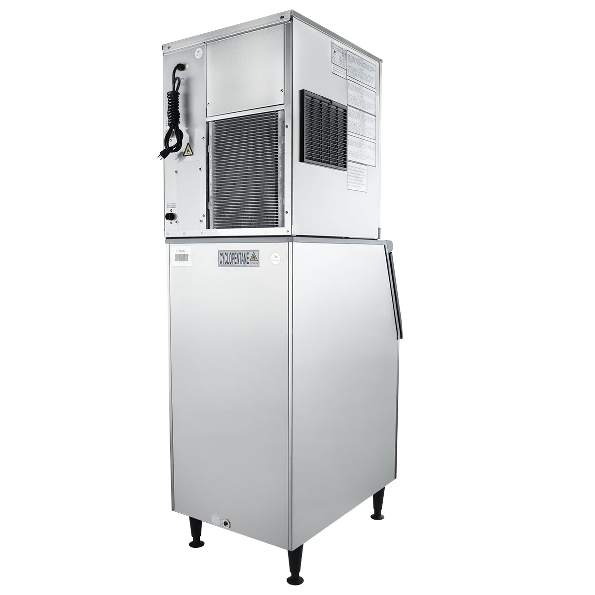 Empura Ice Machines E-MCHB500 Ice Machine with Bin 22-1/2"W X 32-5/16"D X 67-1/16"H Modular
