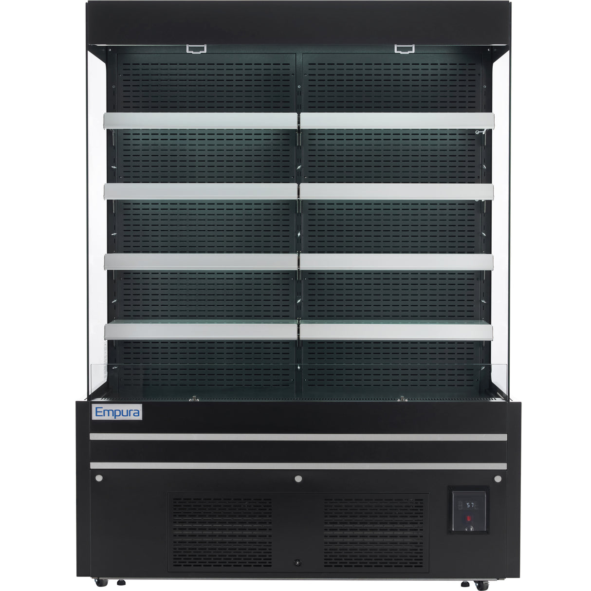 Empura E-VOAR-60B_110V/1PH - Vertical Open Air Merchandiser, 60.2"W × 28.4"D × 79.9"H