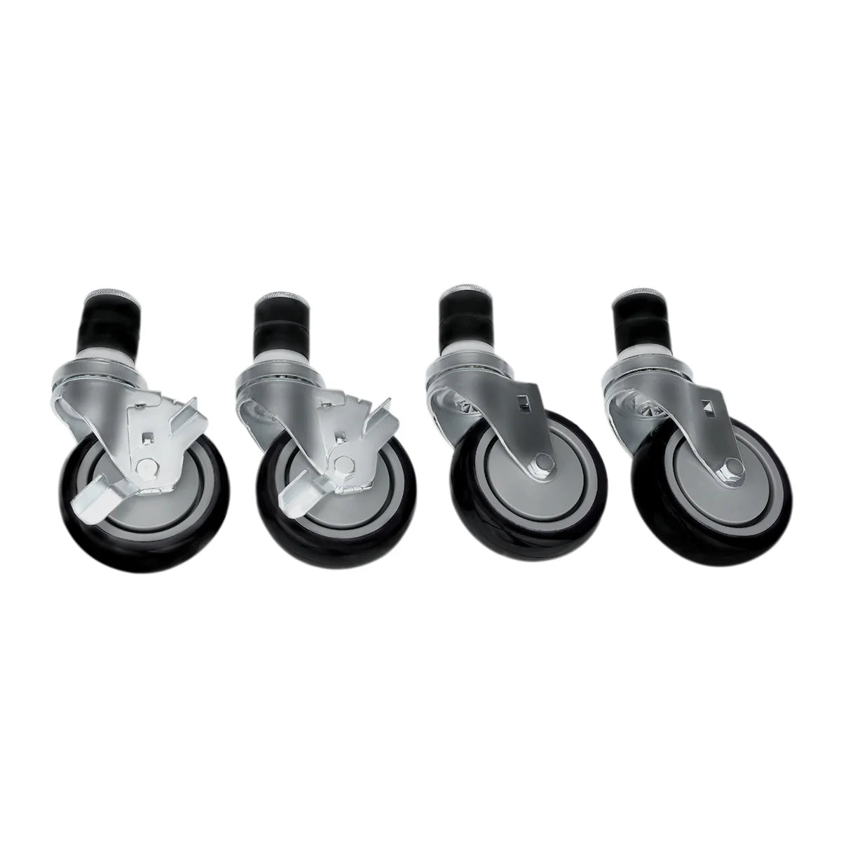 Empura Stainless E-WT-CASTERS Casters (2) Casters With Brakes Compatible With All Empura Wortables