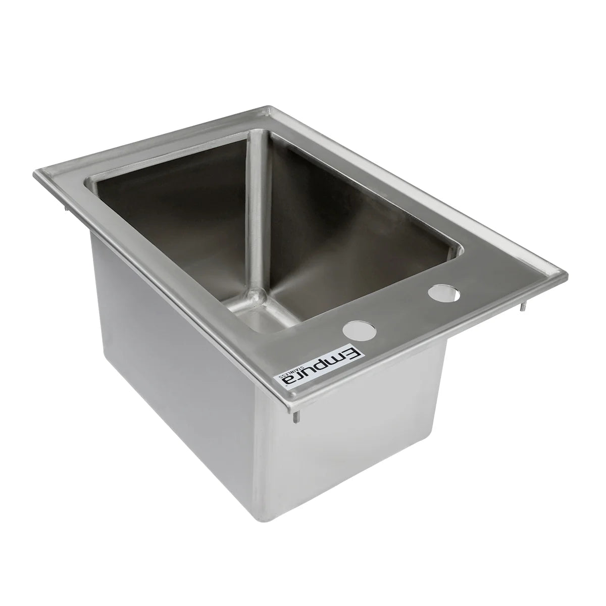 Empura Stainless EDIS1101410 Drop In Sink 16 Gauge 304 Stainless Steel Top
