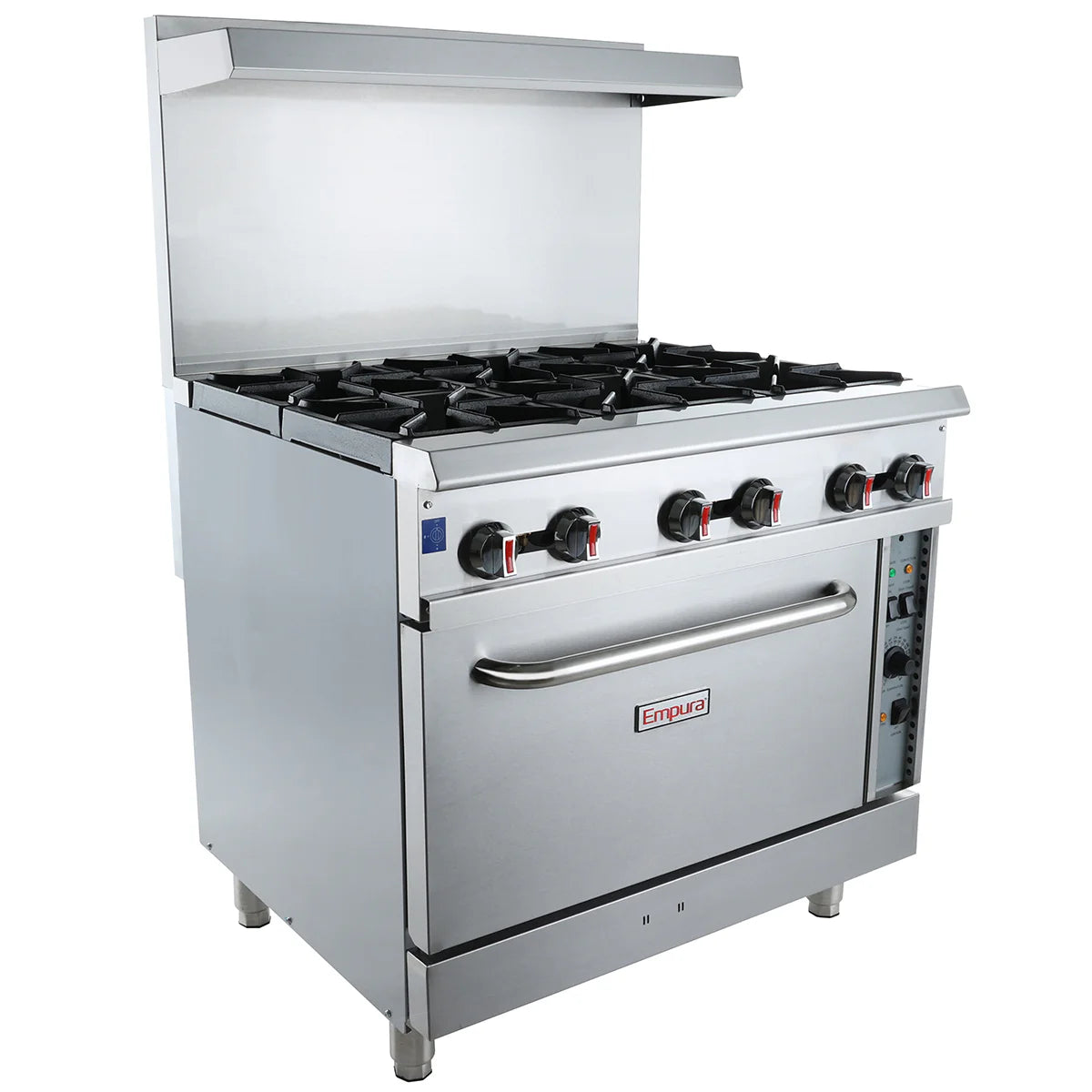 Empura Equipment EGR-36C_LP Single Base Gas Range Liquid Propane 36"W X 35"D X 56-1/2"H