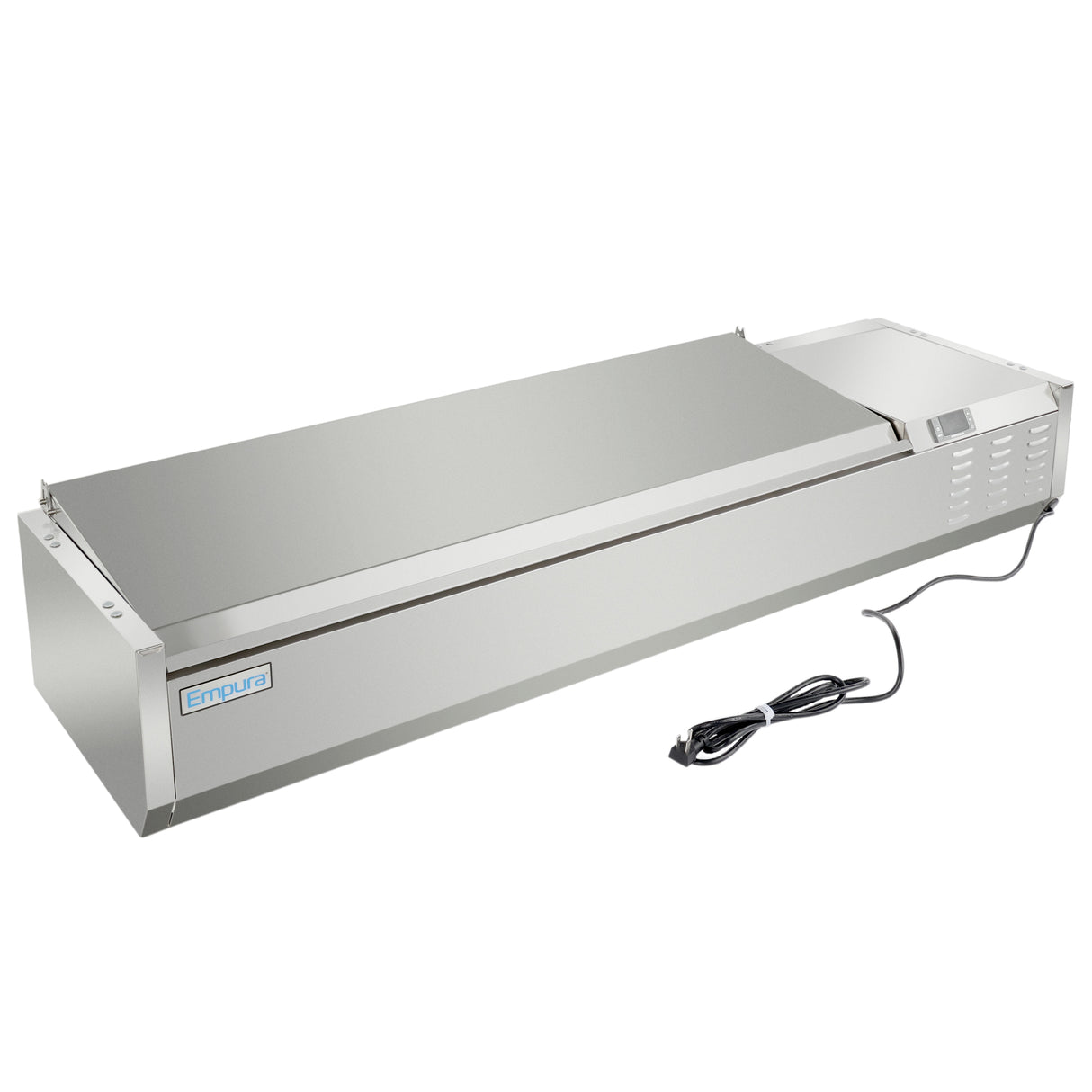 Empura Refrigeration E-KBRPS-55-S Refrigerated Countertop Prep Unit 55"W X 15-3/8"D X 11-15/16"H