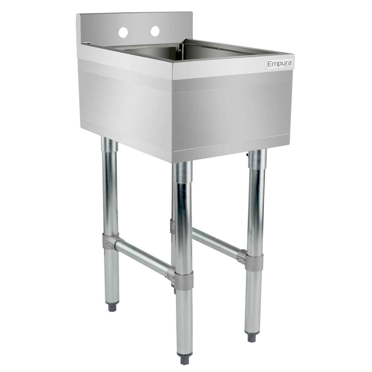 Empura Stainless EB1B101405 Underbar Sink (1) Bowl (10" X 14" X 5") 1 Compartment