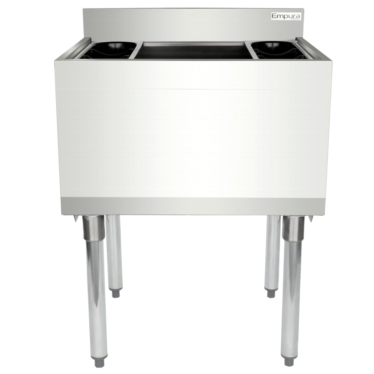 Empura Stainless EIB1824-C Sliding Cover 304/SS 20G Compatible With EIB1824 Underbar Ice Bin 304/SS 20G