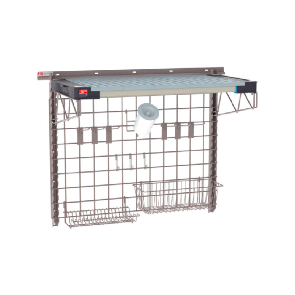 Metro SW-1836K4-30-SINK - SmartWall Complete Kit For Sinks, One-shelf, Components Include A Wall Track
