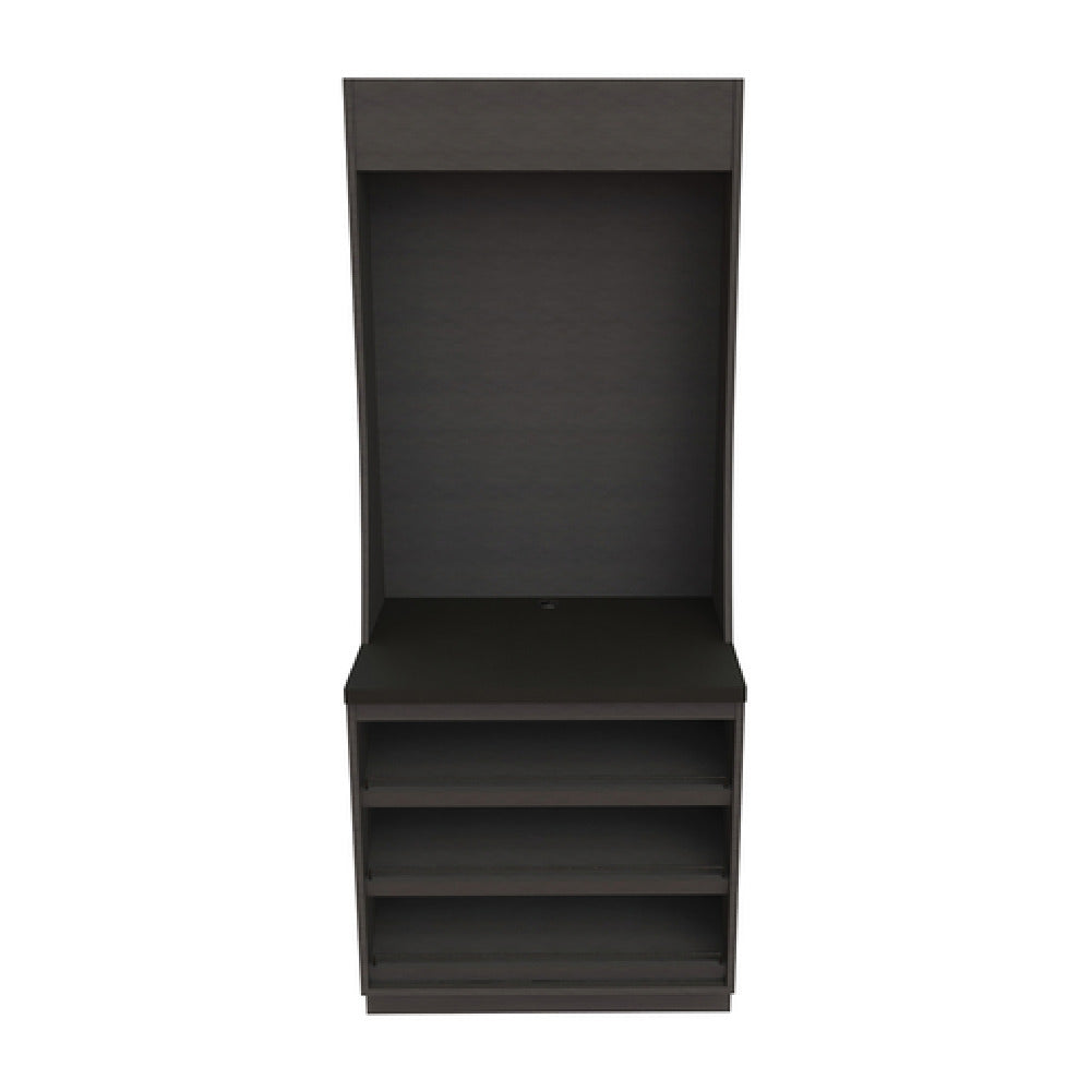 Hubert 83854 - Expressly Hubert® Micro Market Module W/Shelving - 36"W X 26 3/4"D X 88"H