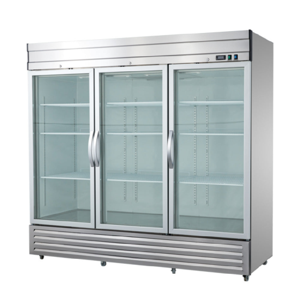 Excellence DSS-66CG Cooler/Refrigerator Reach-in Three-section