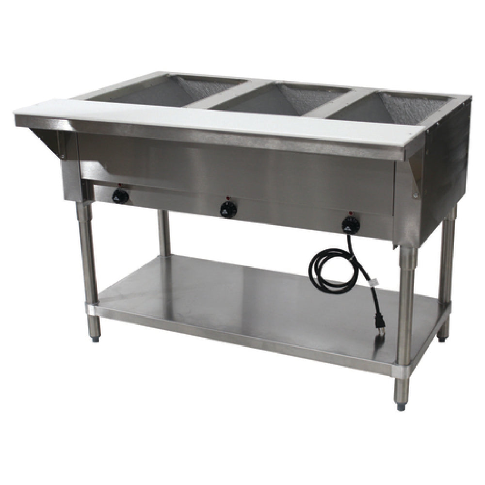 Advance Tabco HF-3E-240-X Hot Food Table Electric 47-1/8"W X 30-5/8"D X 34-3/8"H