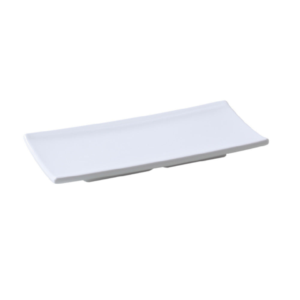 Yanco OK-7010 Osaka Sushi Plate 9-1/2"L X 4"W Rectangular