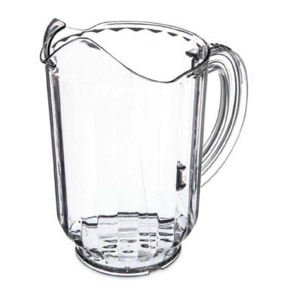 Stanton Trading WP60 - Water Pitcher, 60oz. Plastic, Clear