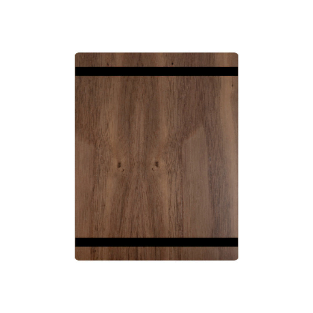 Risch WOODMENUBOARD 8.5X11 Authentic Wood Menu Board (specify Color) 8 1/2" X 11"