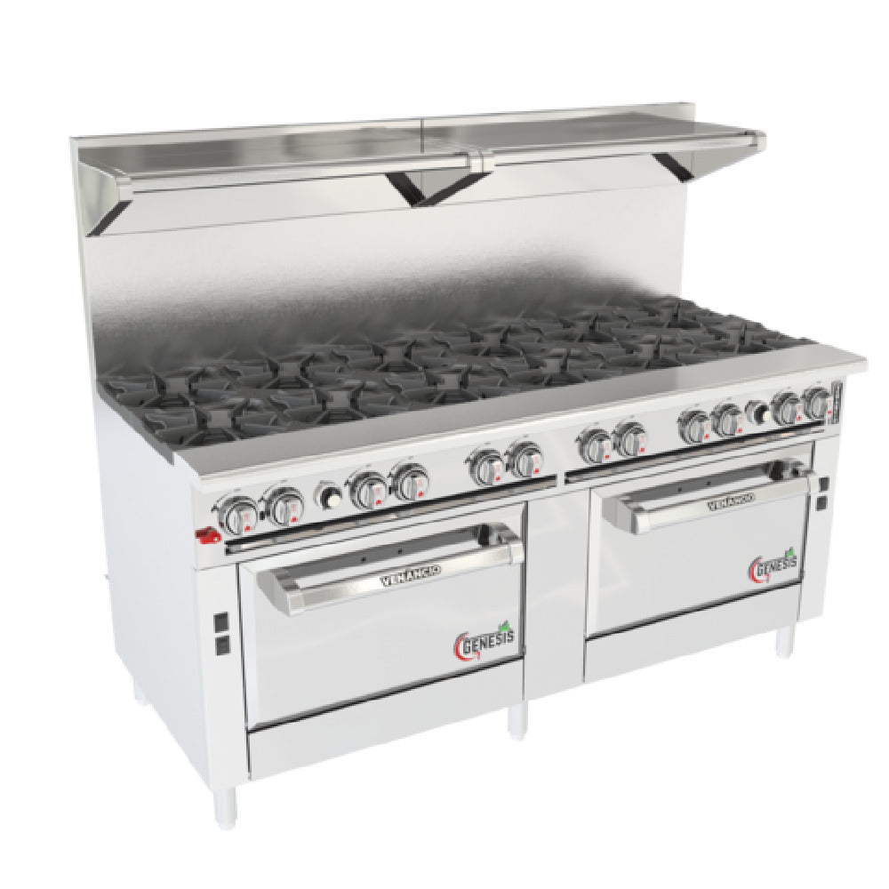 Venancio USA G722CO-72B_NAT - Genesis Series Restaurant Range, Gas, 72"W