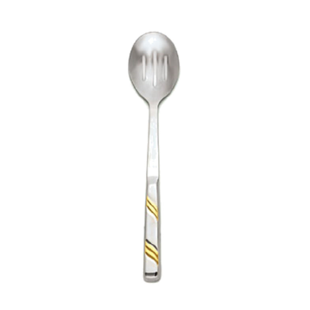 Alegacy Foodservice Products 112GD Goldcrest™ Serving Spoon 11-3/4" Overall Length Slotted