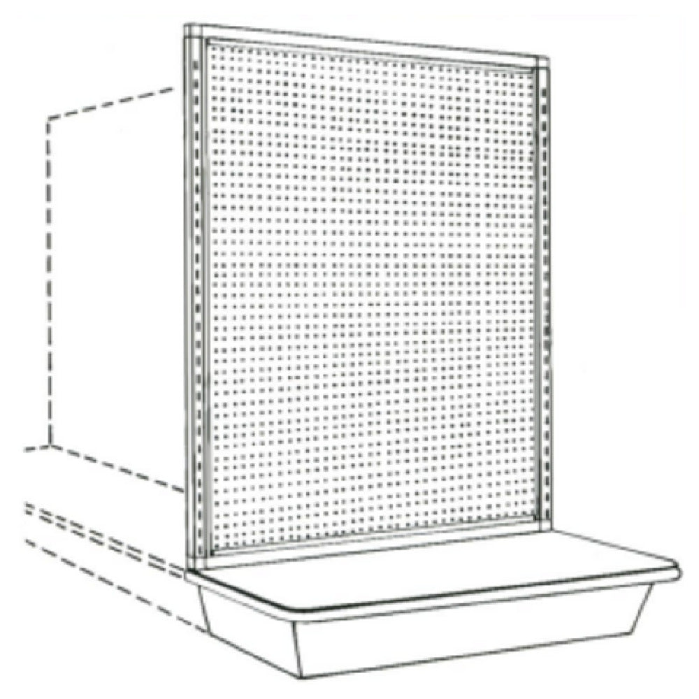 Kent Unlimited EC0315078_IVORY - End Cap, 36"W X 15"D X 78"H, Ivory Or Black