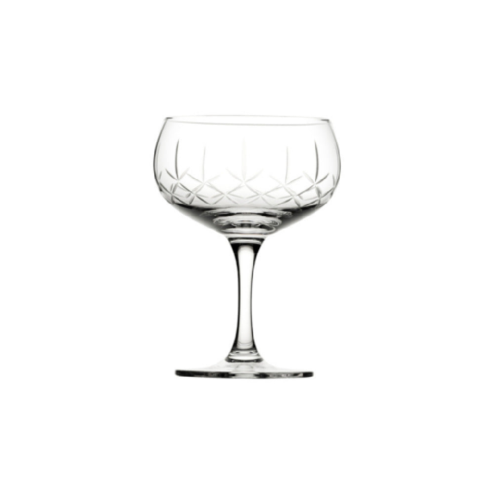 Steelite UR90713 Coupe Glass 5.5 Oz (H 4-3/4" M 3-1/4" T 3-1/8" B 2-5/8") Crystaline