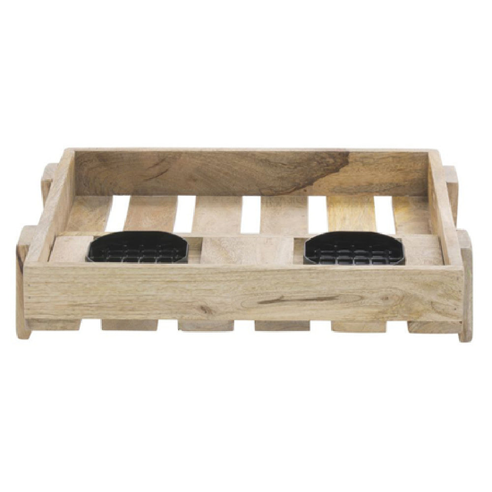 Hubert 37884 - Airpot Holder, Double, 16-1/2" X 13-1/2" X 3-3/8"H