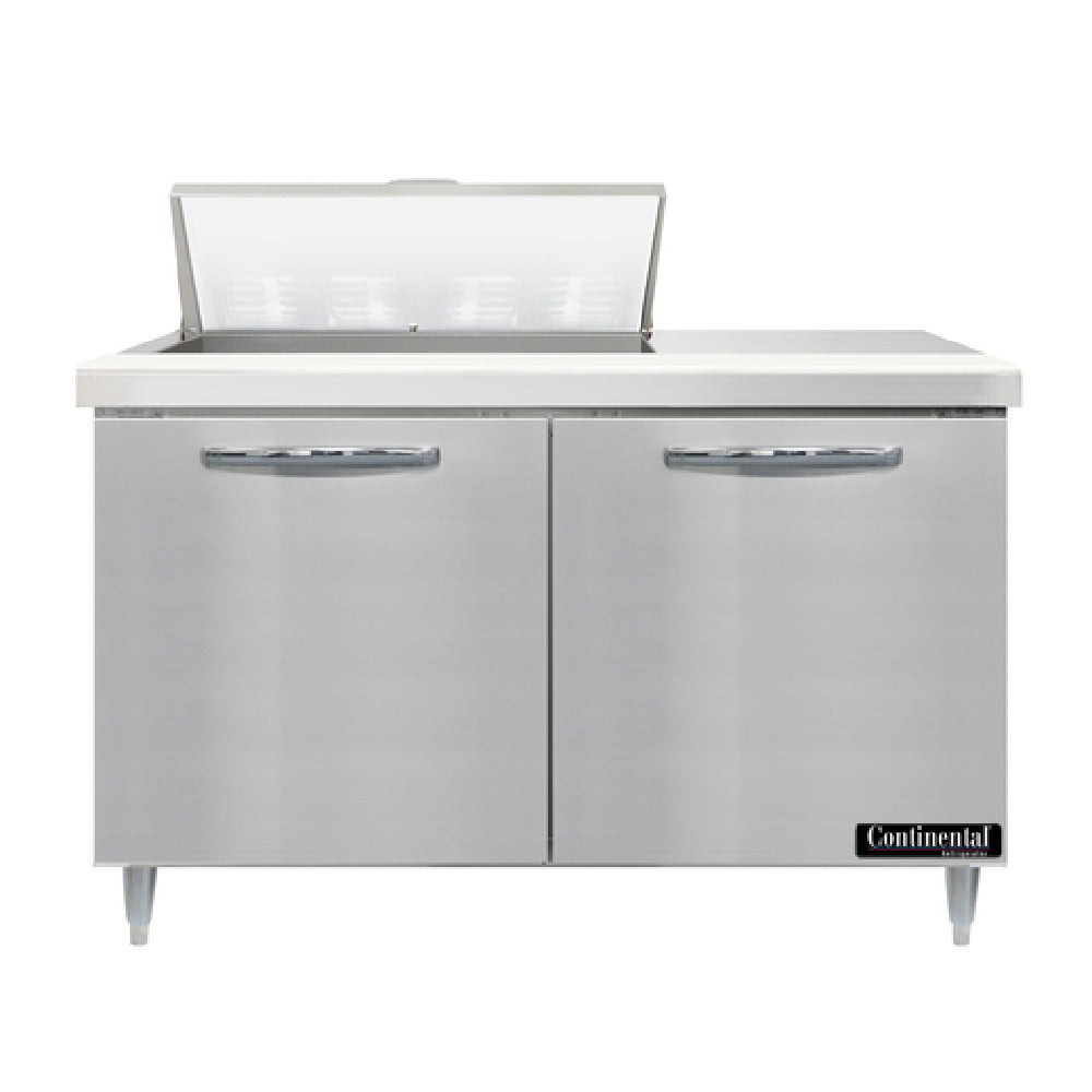 Continental Refrigerator D48N8 Designer Line Sandwich Unit 48"W Two-section