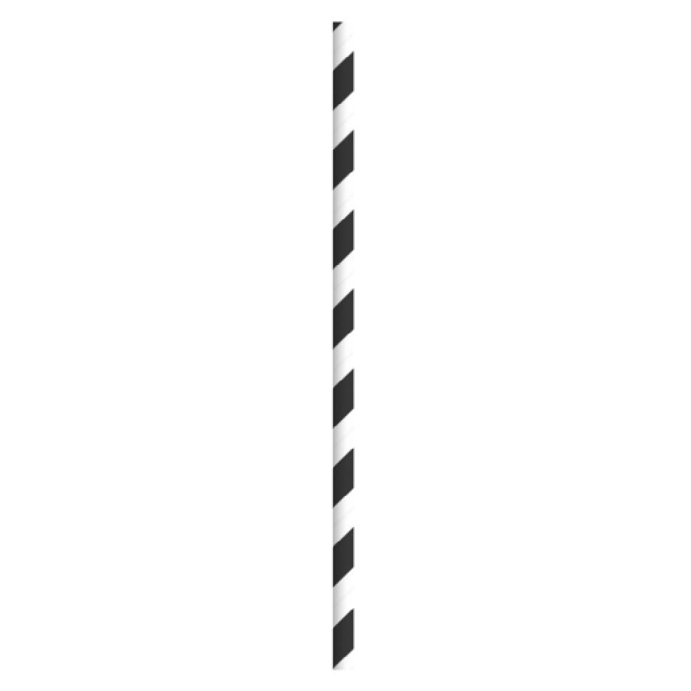 PacknWood 210CHP19BLKW - Eco Straws, 0.2" Dia. X 7.75"L, Coated With Beeswax