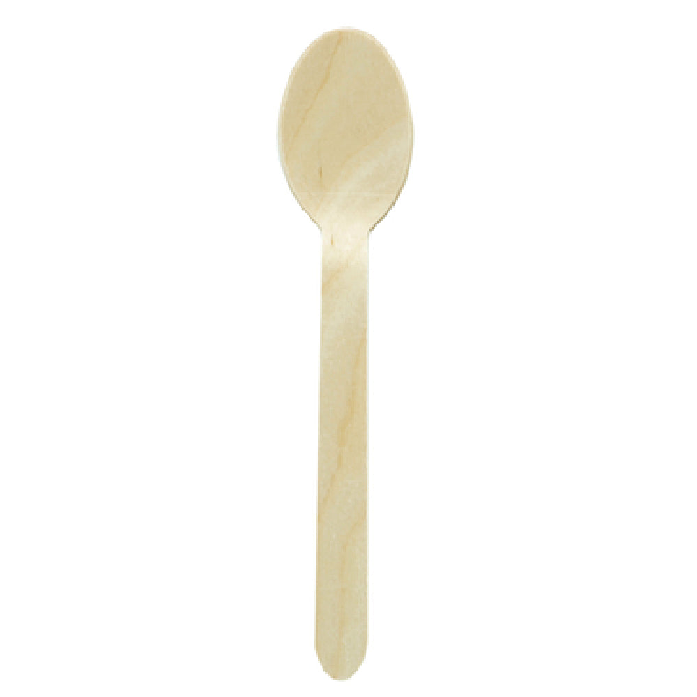 PacknWood 210CVB3 - Eco Spoon 6.2", Compostable, Biodegradable