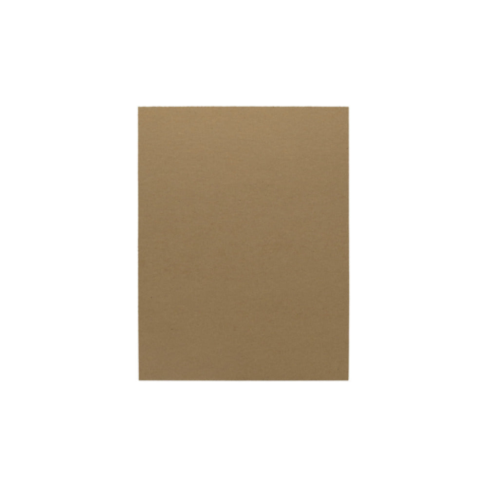 Risch CHIP 8.5X11 8 1/2 X 11 Brown And Rigid Hardboard Menu Stiffener Made For All Clear Vinyl And Deluxe Sewn Menu Covers