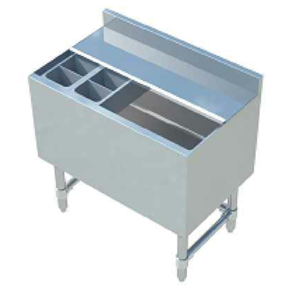 Sapphire Manufacturing SMIB-1830CP10 Underbar Ice Bin 12" D Insulated Cabin 30"L X 18-1/2"D X 30”H