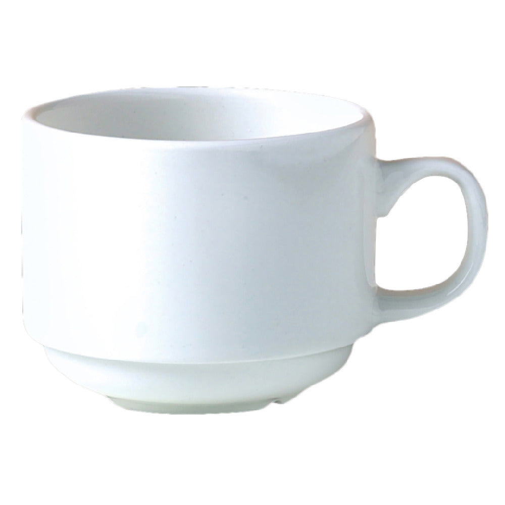Steelite 9001C332 Cup 6 Oz. 3-7/8"W X 2-3/8"H