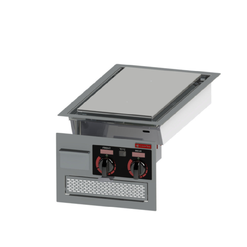 Cooktek 682701 (PLD162CS-200) Induction Plancha Drop-in 16"W Overall
