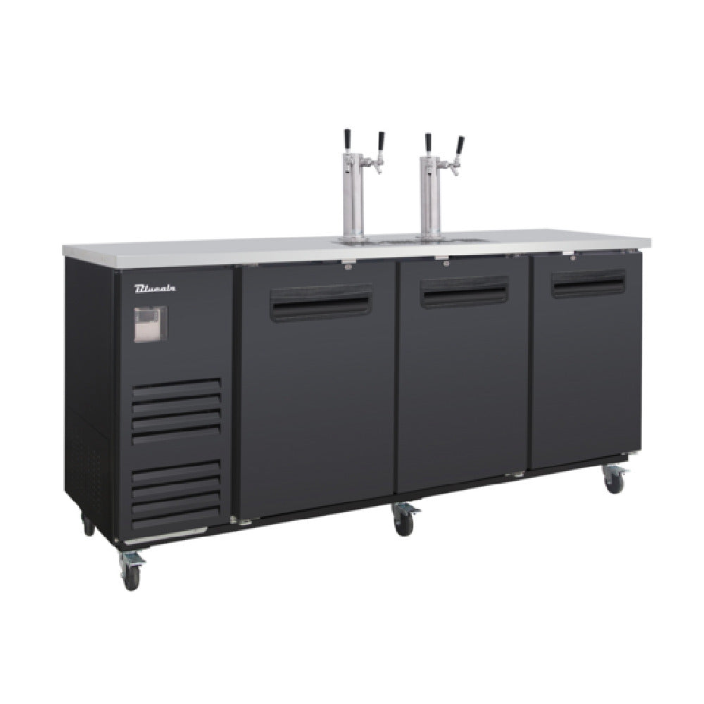 Blue Air BLKC90-4B-HC - Keg Cooler, Three-section, 90"W