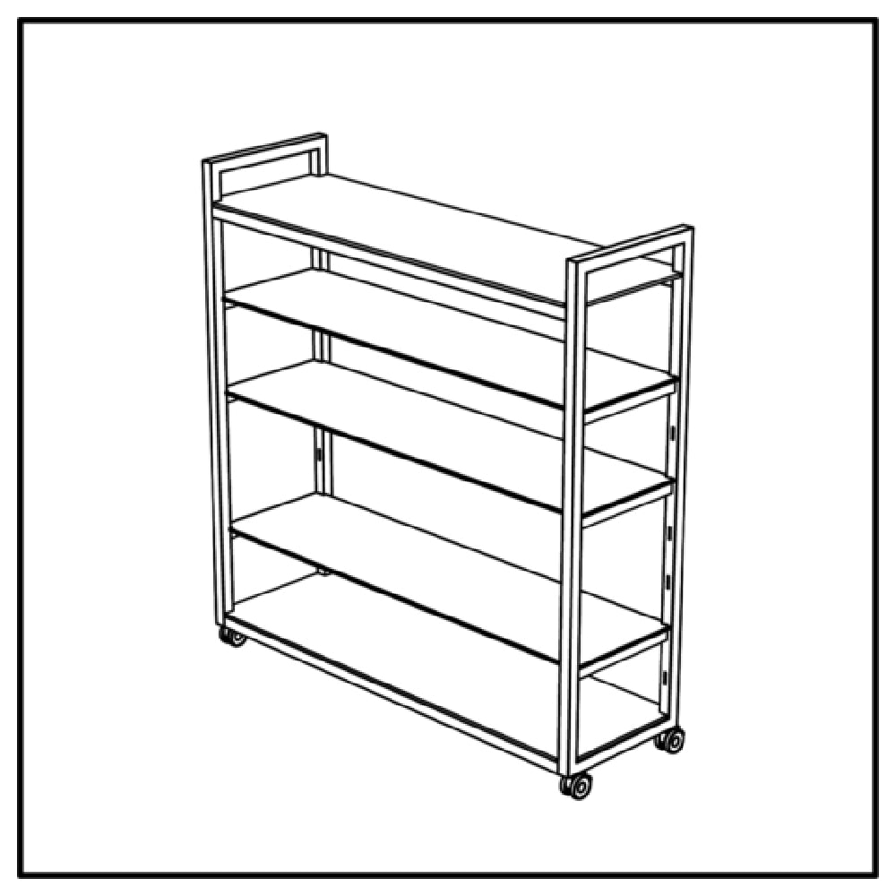 Bauscher Hepp VE-34101 - Venta® Backbar, For Storage And Presentation Of Glasses