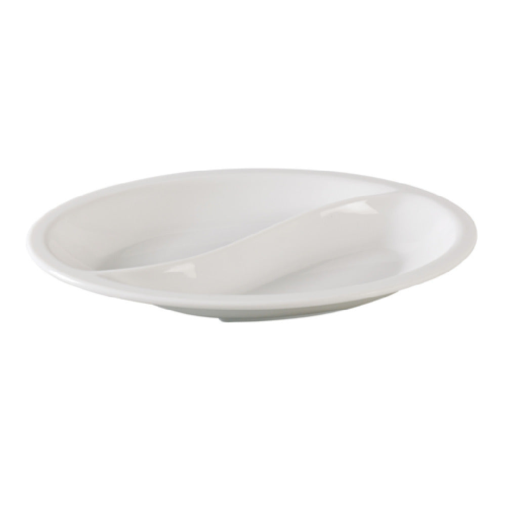 Yanco NC-4520 Nu-Classic Compartment Plate 10" X 6-3/4" Oval