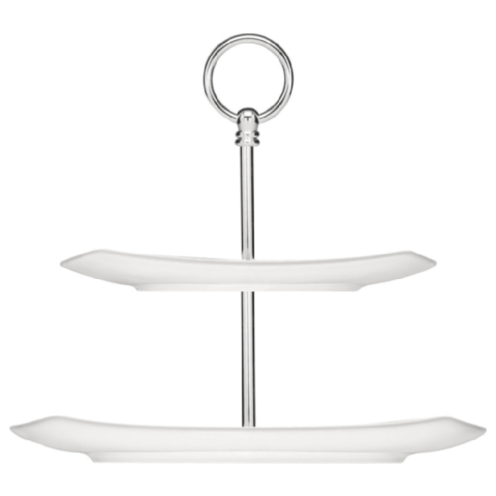 Bauscher Hepp 717302 - Etagère Plate, Flat Coupe Square Double, Options By Bauscher