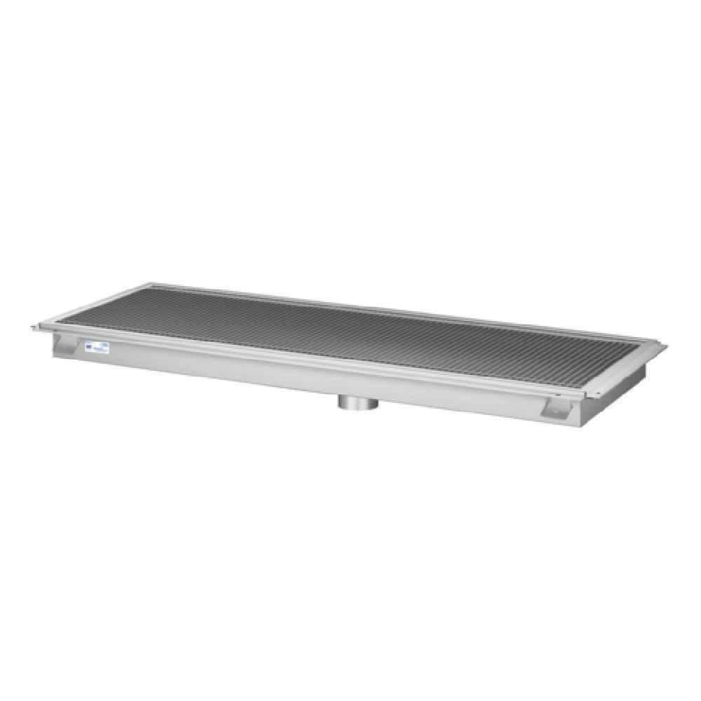 Koolmore KM-FTG-1830 KoolMore Commercial Floor Trough Drain 30"W X 18"D 4"dia. Drain Connections