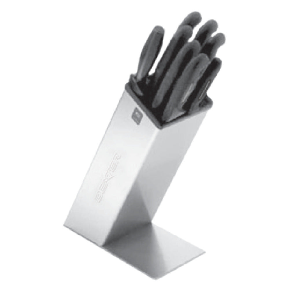 Dexter Russell 20333 SofGrip™ (SB-8) Knife Set 8 Piece Includes (1) Each: 12" Diamond Knife Sharpener