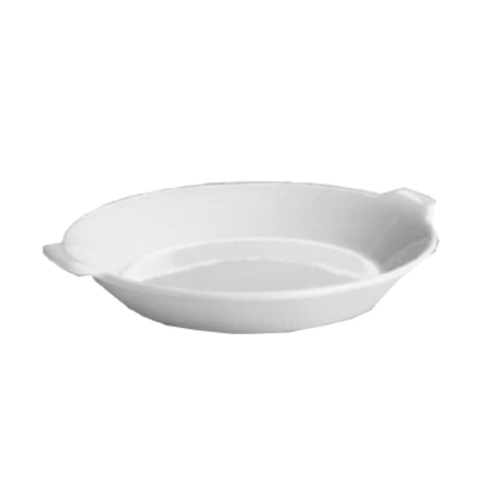 Hall China HL21860AWHA Au Gratin/Shirred Egg Dish 28 Oz. 9-1/4" Dia.